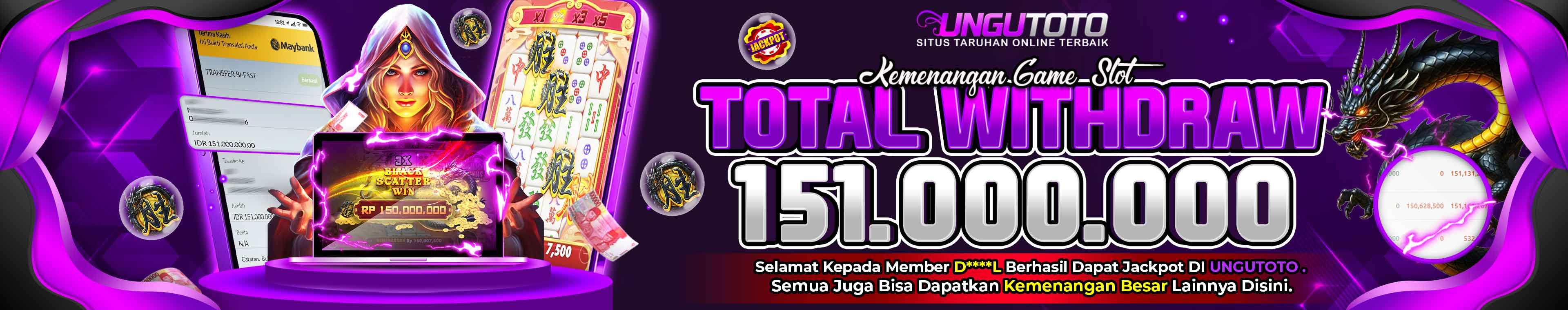 Kemenangan Mahjong Win 3 Black scatter ungutoto